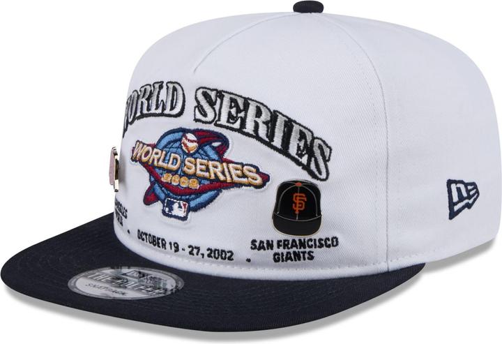 New Era Golfer Cap - World Series 2002 Pin Angels Giants (One Size)