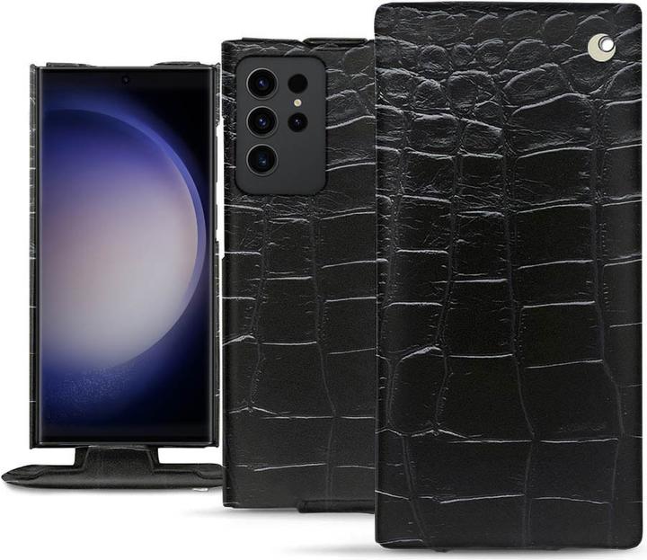 Actual product image Noreve Vertical leather shell (Samsung Galaxy S23 Ultra)