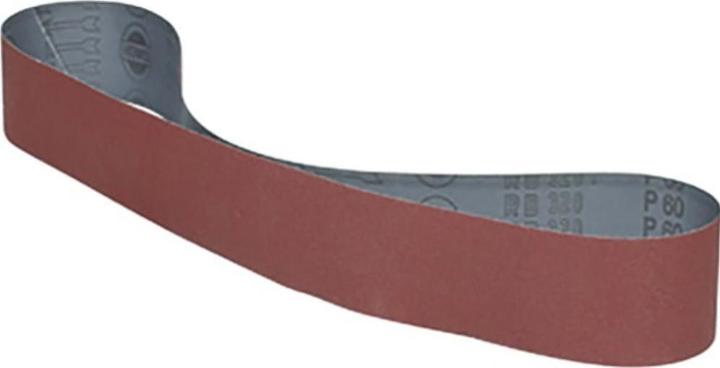 Image du produit Optimum Bande abrasive longueur 762 mm largeur 75 mm grain 80 corindon normal (80)