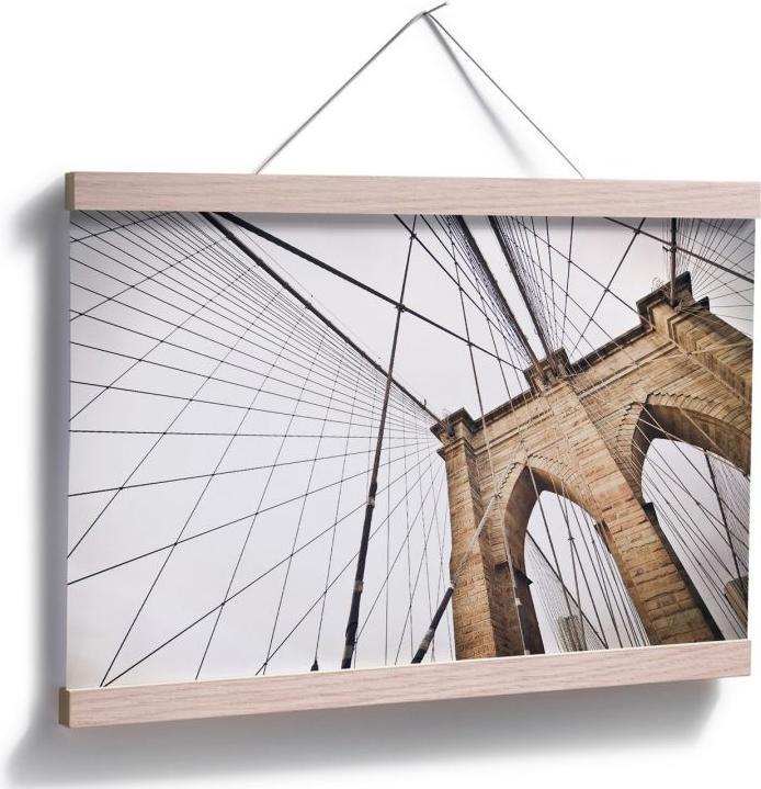 Image du produit Trenddeko Perspective du pont de Brooklyn 02 (75 x 50 cm)
