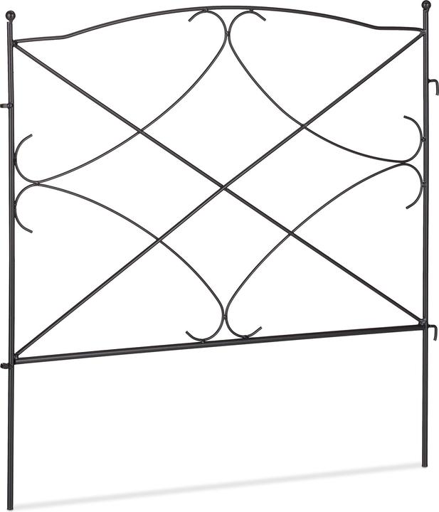 Actual product image Relaxdays 6x bed fence (1 cm)