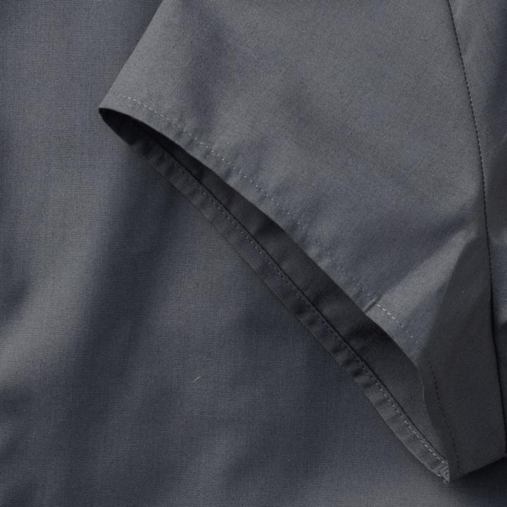 Produktbild Russell Collection Easy Care Fitted Poplin Bluse kurzarm (XXL)