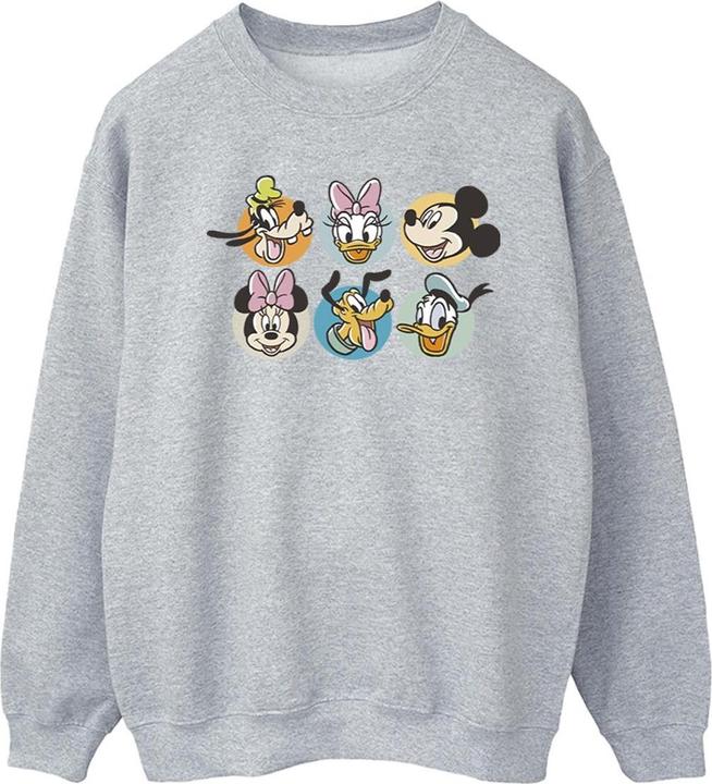 Produktbild Disney Mickey Mouse And Friends Faces Sweatshirt (XL)