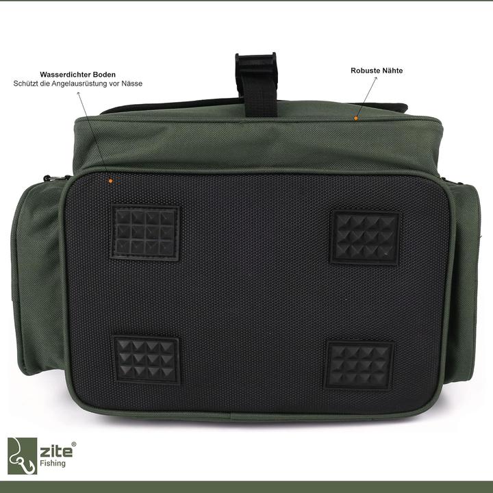 Produktbild Zite Fishing Angeltasche mit 4 Tackle-Boxen