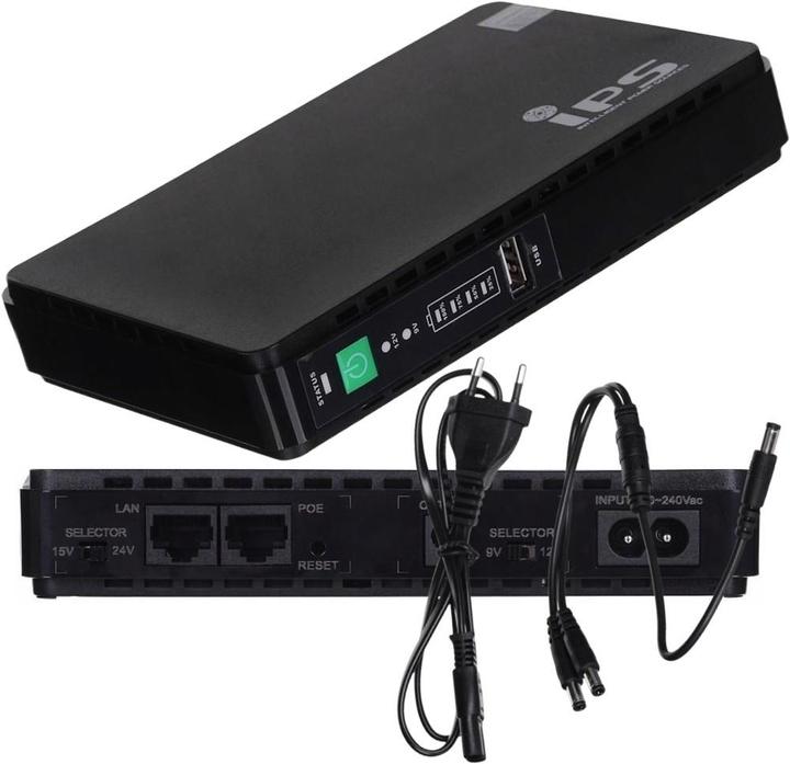Image du produit IPS ROUTERUPS-15-POE Alimentation sans interruption (ASI) (15 VA, 15 W)