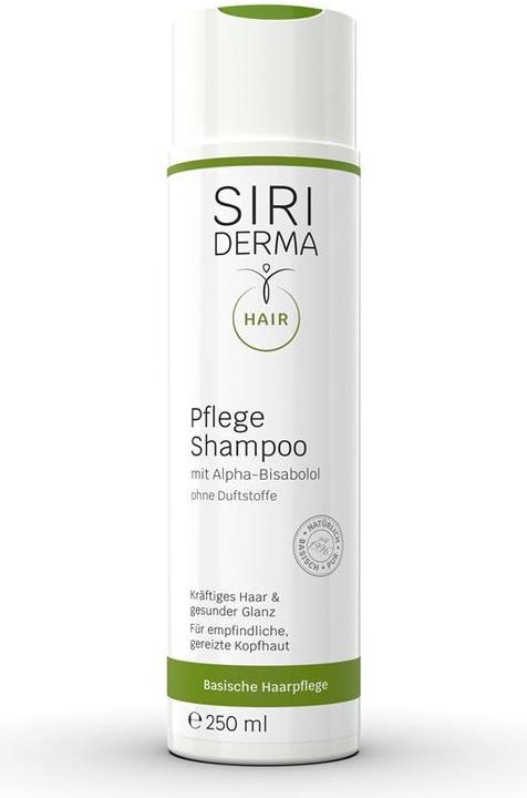 Actual product image Siriderma Care shampoo without fragrances (250 ml, Liquid shampoo)
