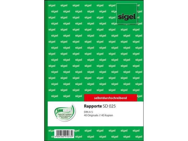 Actual product image Sigel SD025 Business form (80 x)