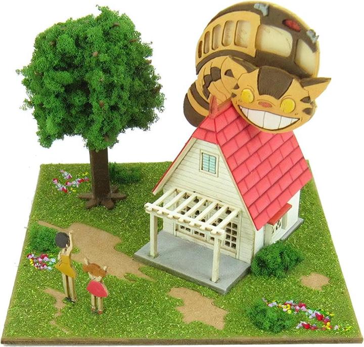 Immagine prodotto Sankei Mein Nachbar Totoro - Das Haus und der Katzenbus - Paper Art Box
