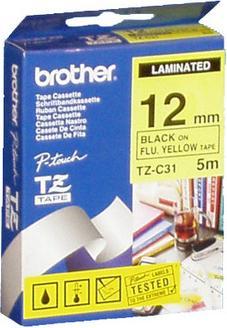 Actual product image Brother Tze-C31 (1.20 cm, Black)