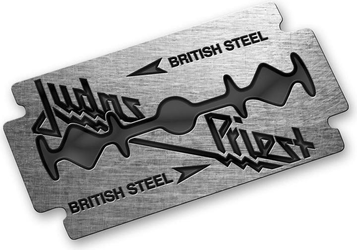 Produktbild Judas Priest Abzeichen British Steel Metall