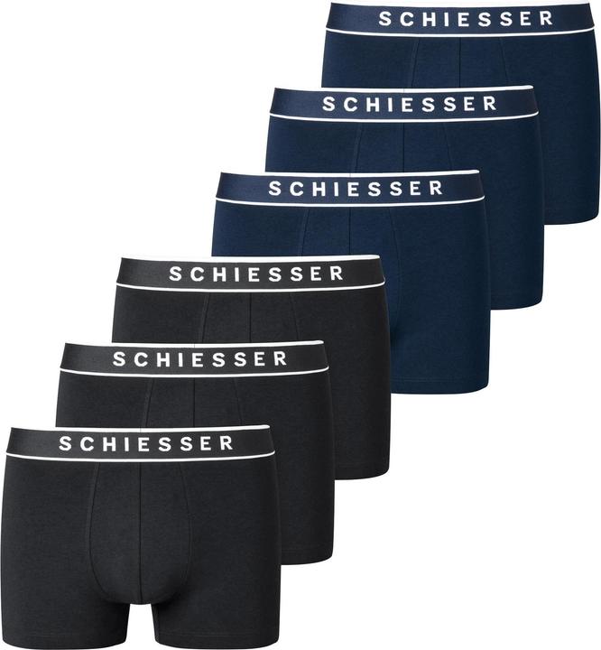 Produktbild Schiesser Boxershort Casual Figurbetont 3PACK Shorts (XL, 6er Pack)