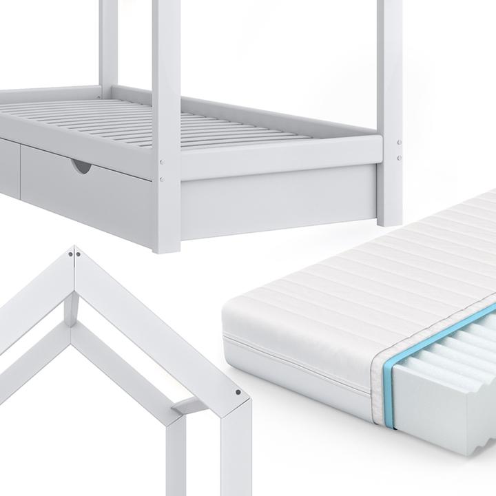 Produktbild VitaliSpa Hausbett Wiki (90 x 200 cm)