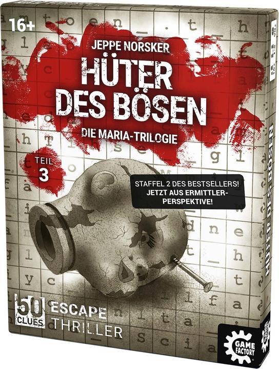 Actual product image Game Factory Clue's Keepers of the Evil (German)