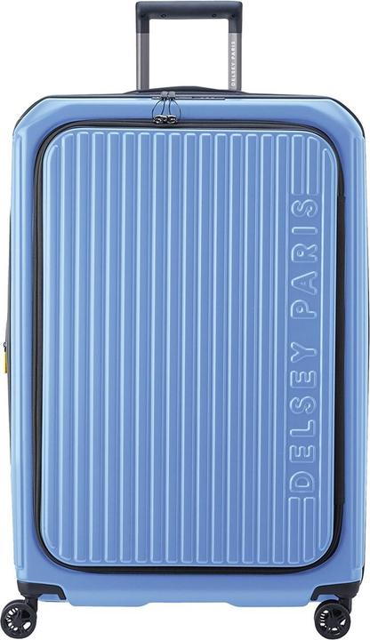 Delsey Securitime Reissverschluss Trolley l Erweiterbares Lavendelblau (116 l)