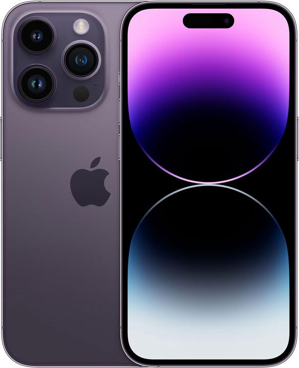 Produktbild Apple iPhone 14 Pro (512 GB, Deep Purple, 6.10", SIM + eSIM, 48 Mpx, 5G)