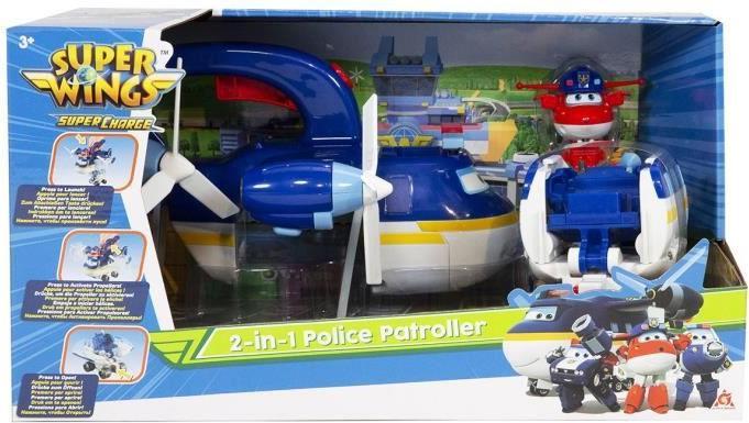 Image du produit Super Wings Patrouilleur de police 2 en 1