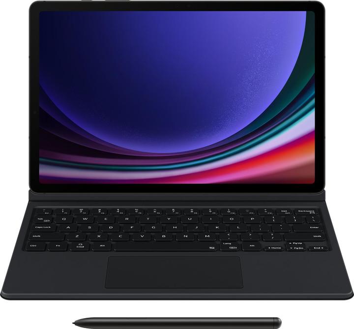 Produktbild Samsung Book Cover Keyboard (DE, Galaxy Tab S9, Galaxy Tab S9 FE)
