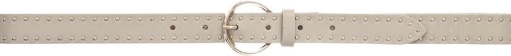 Actual product image Vanzetti Studded leather belt (90)