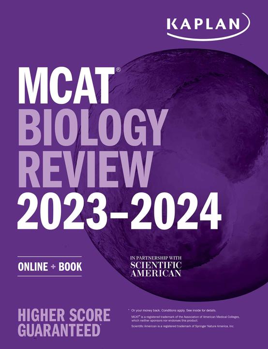 Produktbild MCAT Biology Review 2023-2024 (Englisch, Kaplan Test Prep, 2022)