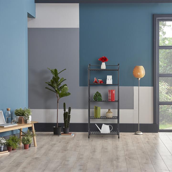 Productafbeelding Relaxdays Rechtopstaande plank (56 x 28 x 133 cm)