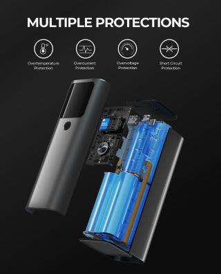 Productafbeelding Aukey Sprint X (27600 mAh, 140 W, 99.36 Wh)