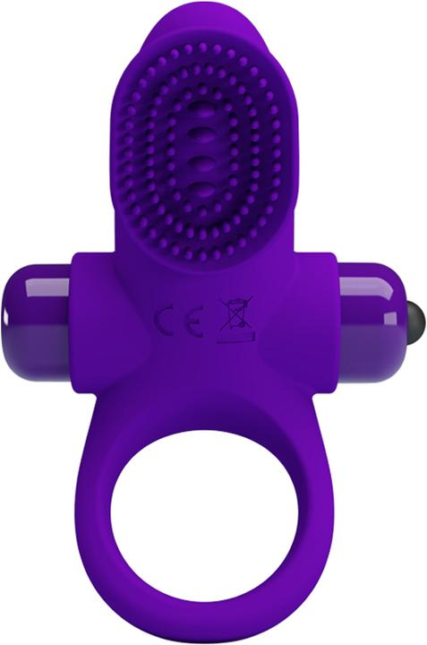 Produktbild Pretty Love Vibrieren Penisring mit PerineumStimulator (5.60 cm)