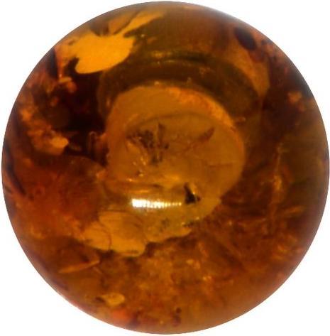 Actual product image Bijouteria Piercingball (Amber)