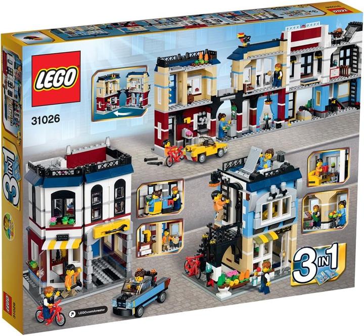 Produktbild LEGO Fahrradladen Café (31026, LEGO Creator 3-in-1)