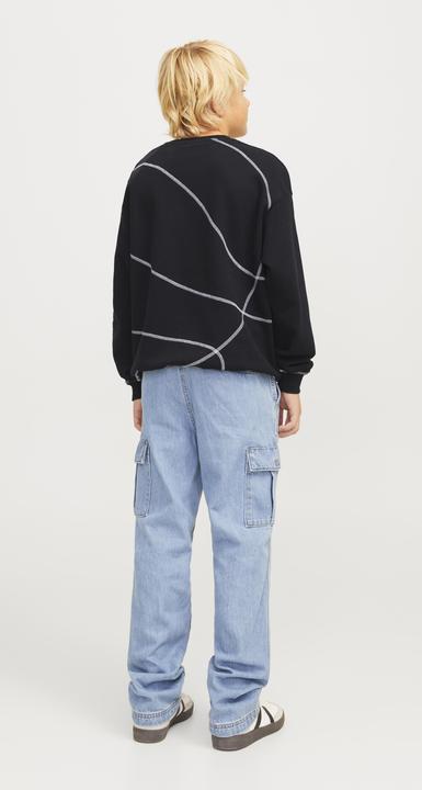 Actual product image Jack & Jones Jconxtgen Contrast Vol Sweat Crew Jnr (140)