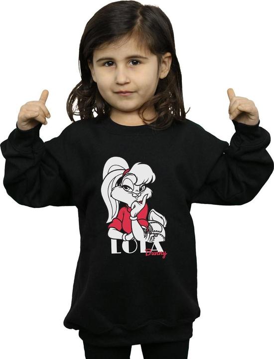 Actual product image Looney Tunes Girls Classic Lola Bunny Cotton Sweatshirt (116)