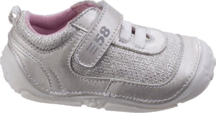 Actual product image Hush Puppies Livvy girls' leather walking shoes with Velcro fastening (18.5)