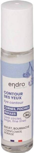 Produktbild Endro Cosmétiques Augenkonturer natürlich Anti-Ageing Glasfl 10 ml (Roll-on, 10 ml, Tag + Nacht)