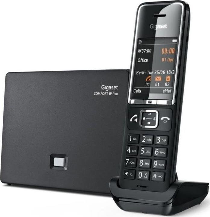 Siemens Telefono Gigaset Comfort 550 IP Czarny