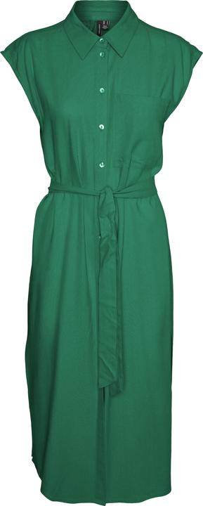 Vero Moda VMMYMILO Langes Kleid Hemdblusenkleid (XS)