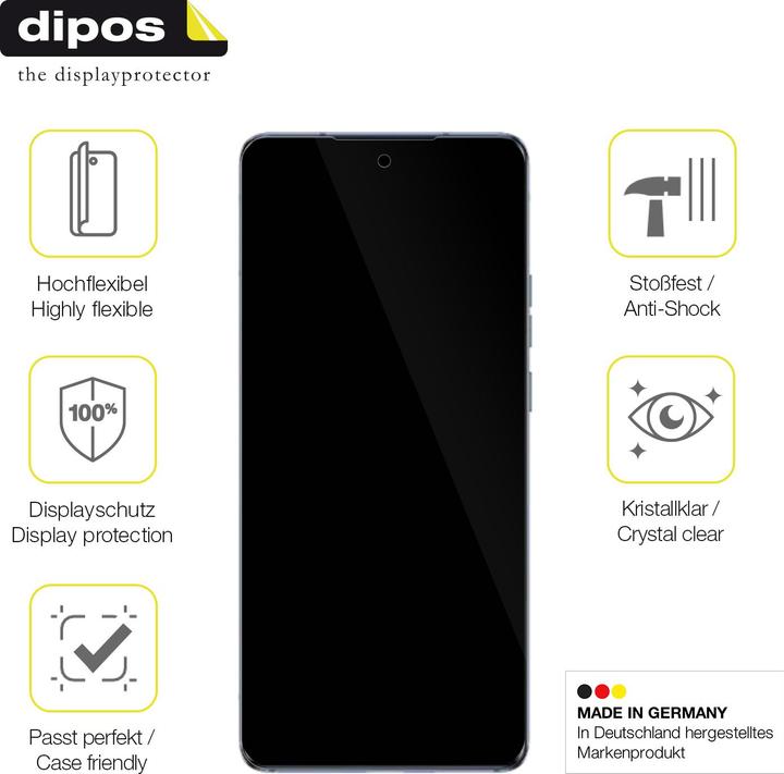 Image du produit Dipos Film de Protection d’écran Full-Cover 3D (1 pièce(s), Motorola Edge 40)