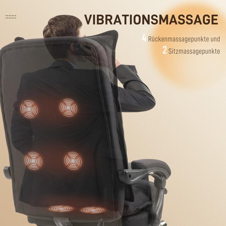 Produktbild Vinsetto Bürostuhl mit Massagefunktion