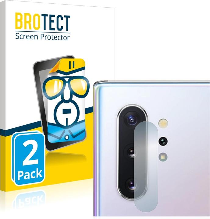 Produktbild BROTECT Schutzfolie Displayschutz Klar (2 Stück, Samsung Galaxy Note 10 Plus)