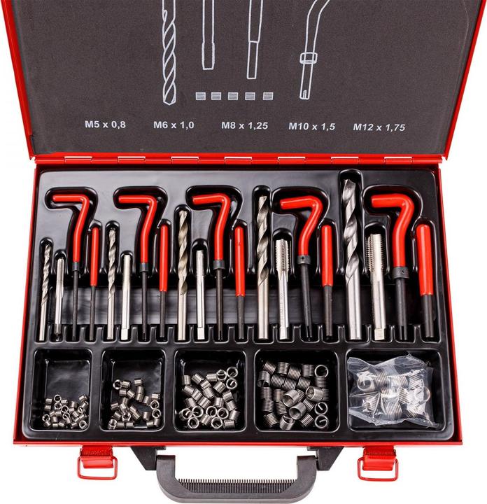 Actual product image Dema Thread Repair Set 131 pieces Thread Repair Set