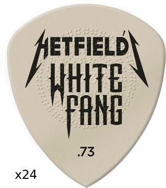 Immagine prodotto Dunlop I plettri Flow personalizzati White Fang di Hetfield (24 x, 0.73 mm)