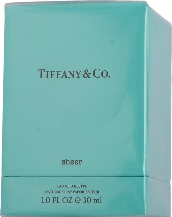 Actual product image Tiffany & Co. Tiffany Sheer (Eau de toilette, 30 ml)