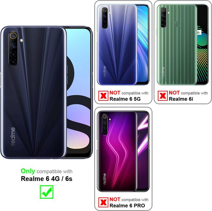Image du produit Cadorabo TPU Candy Housse pour Realme 6 4G / 6s (Realme 6, Realme 6s)