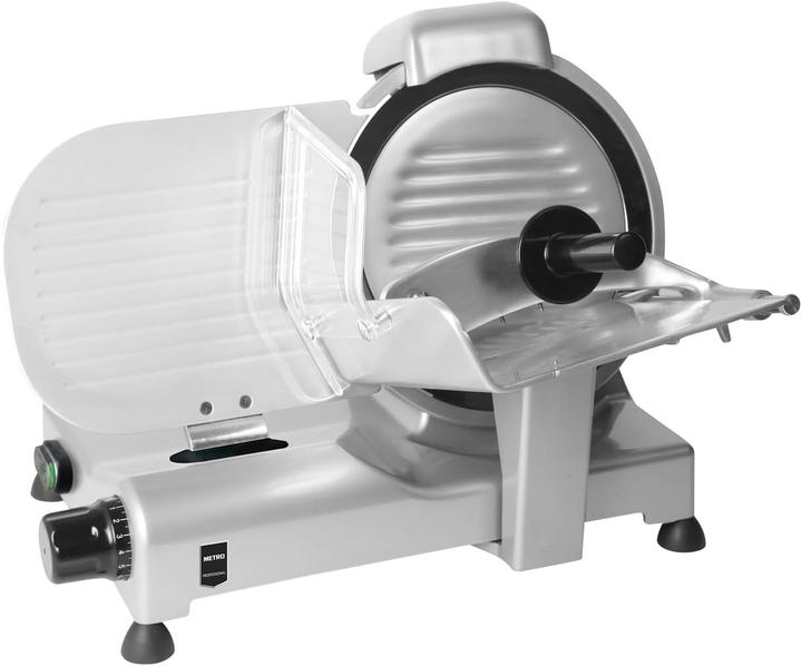 Actual product image Mailmedia Gastro Schneidemaschine mit Sicherheitsabschaltung, Schnittstärke 1-15 mm