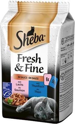 Produktbild Sheba Fresh & Fine in Sauce (Adult, 6 Stk., 300 g)