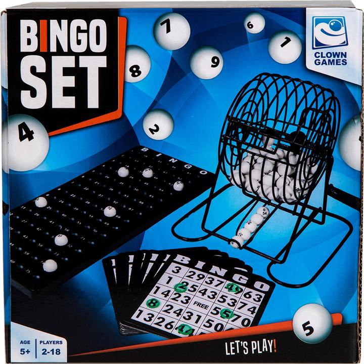 Actual product image Clown games Bingo Mill Big (English)