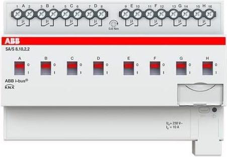 Immagine prodotto ABB Attuatore interruttore 8gang, 10A, REG SA/S8.10.2.2 (Attuatore dell'interruttore)