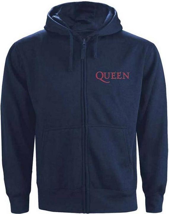 Queen Classic Hoodie mit durchgehendem Reissverschluss (M)