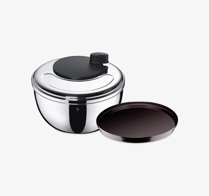 Produktbild WMF Salatschleuder 25,4cm Kunststoffsieb Gourmet Edelstahl