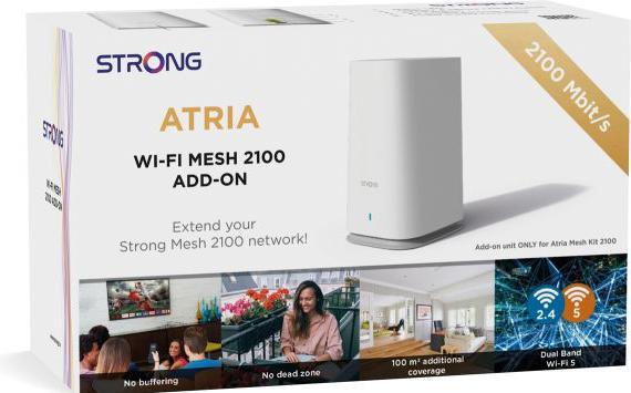 Image du produit Strong Système WLAN MESH ATRIA 2100 (Add-On) (1733 Mbit/s, 300 Mbit/s)