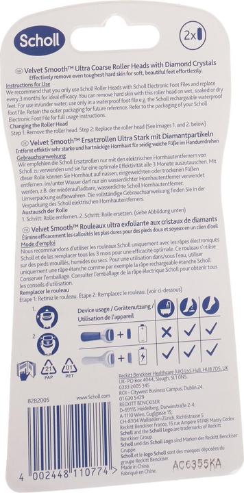 Produktbild Scholl Hornhautentferner Ersatzrollen (2 x)