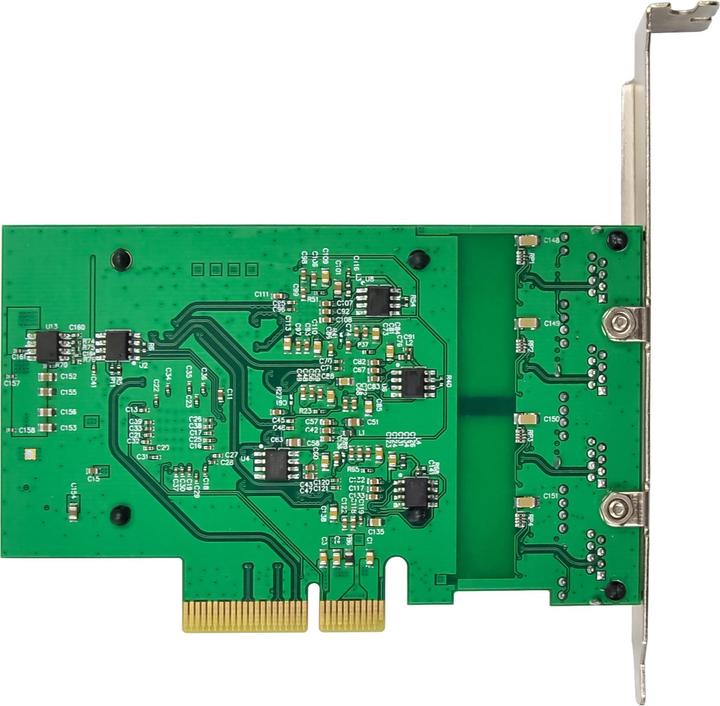 Valeurs nutritives et ingrédients InLine Carte réseau Quad Gigabit, 4x RJ45 2,5Gb/s, PCIe x4, avec slot low profile (PCIe)